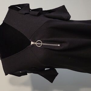 Bàsico Cutout Waffle Blouse BRAND NEW WITH TAGS